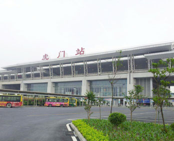 深圳湾口岸东莞常平桥沥打车去虎门站有多少个红绿灯？